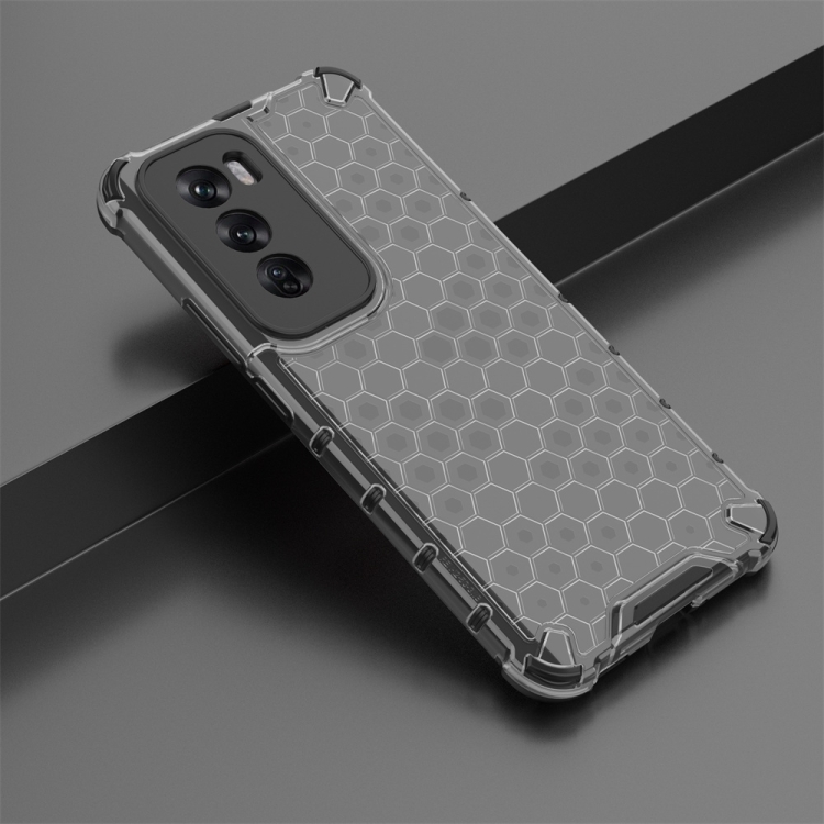 HONEYCOMB Védőburkolat Oppo Reno12 5G fekete termék 2. képe