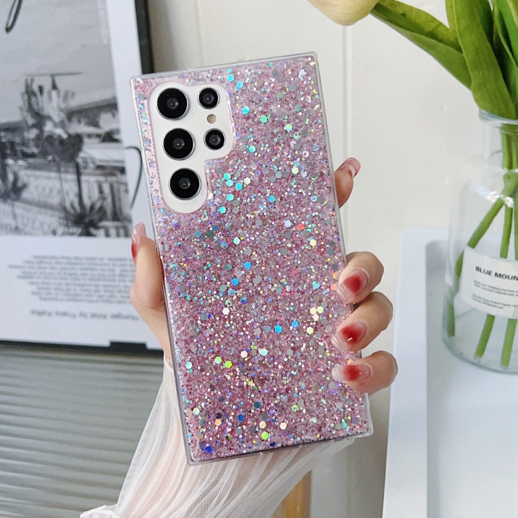 GLITTER Védőburkolat a Samsung Galaxy A14-hez 5G rózsaszín termék 2. képe