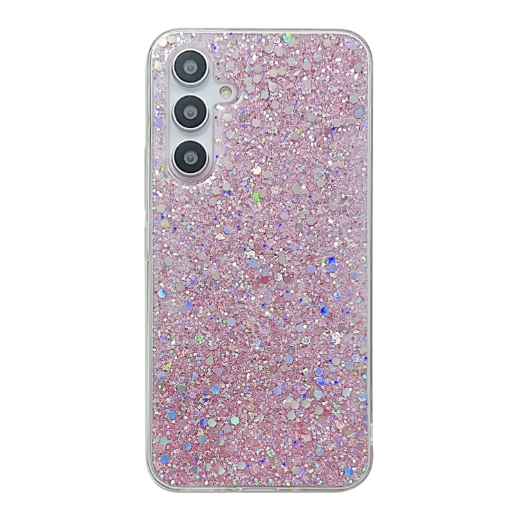 GLITTER védőburkolat Samsung Galaxy A55 5G rózsaszín akciós termékkép 1