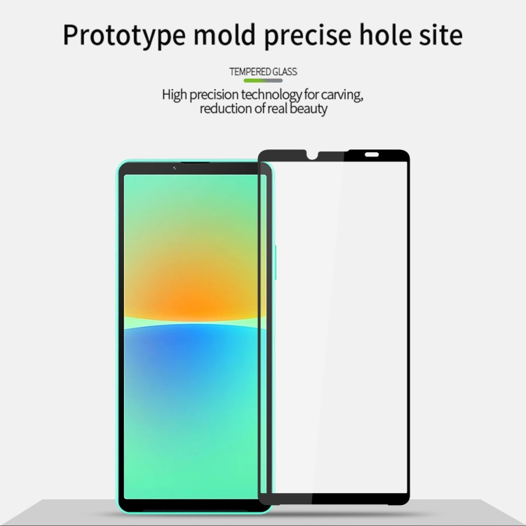 3D Edzett védőüveg Sony Xperia 10 VI készülékhez termék 2. képe