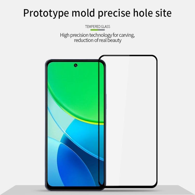 3D Edzett üvegvédő a Vivo Y19s-hez termék 2. képe