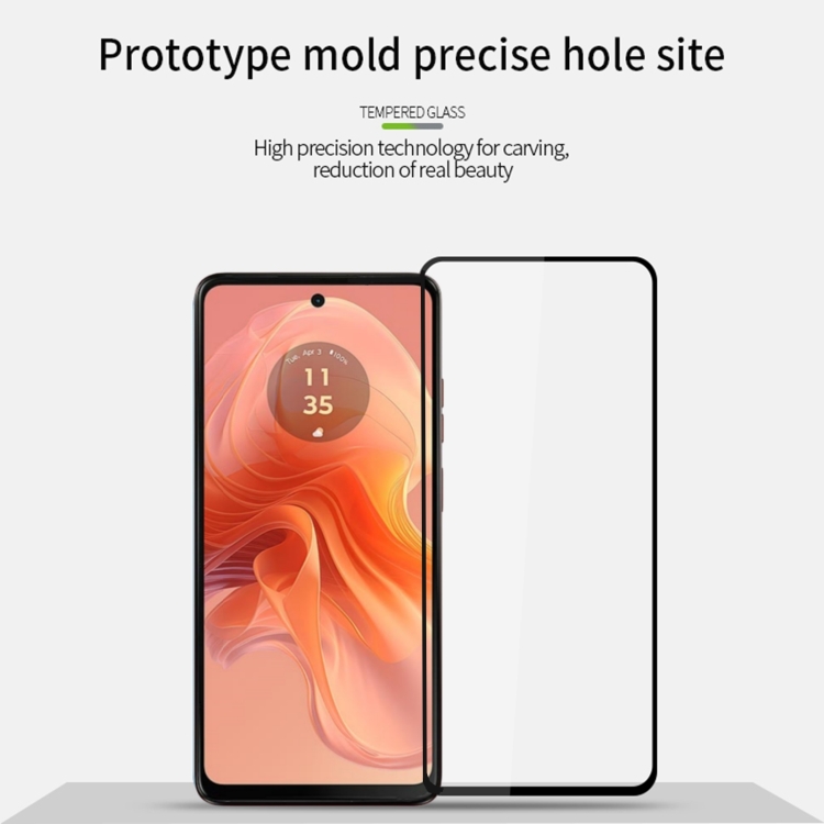 3D edzett védőüveg Motorola Moto G04-hez termék 2. képe