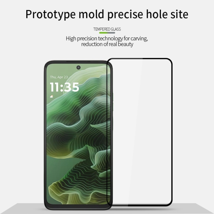 3D Edzett védőüveg a Motorola Moto-hoz G35 5G termék 2. képe