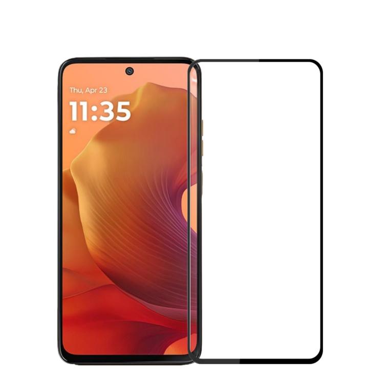 3D edzett üveg kijelzővédő fólia a Motorola Moto G15 / Moto G15 Power / Moto G05 / Moto E15 készülékekhez akciós termékkép 1