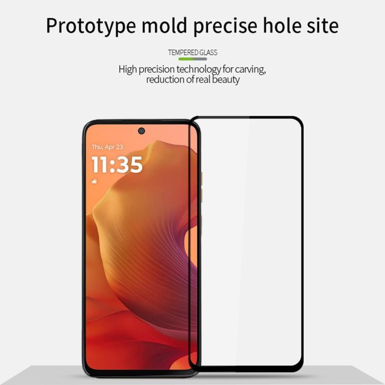 3D edzett üveg kijelzővédő fólia a Motorola Moto G15 / Moto G15 Power / Moto G05 / Moto E15 készülékekhez termék 2. képe