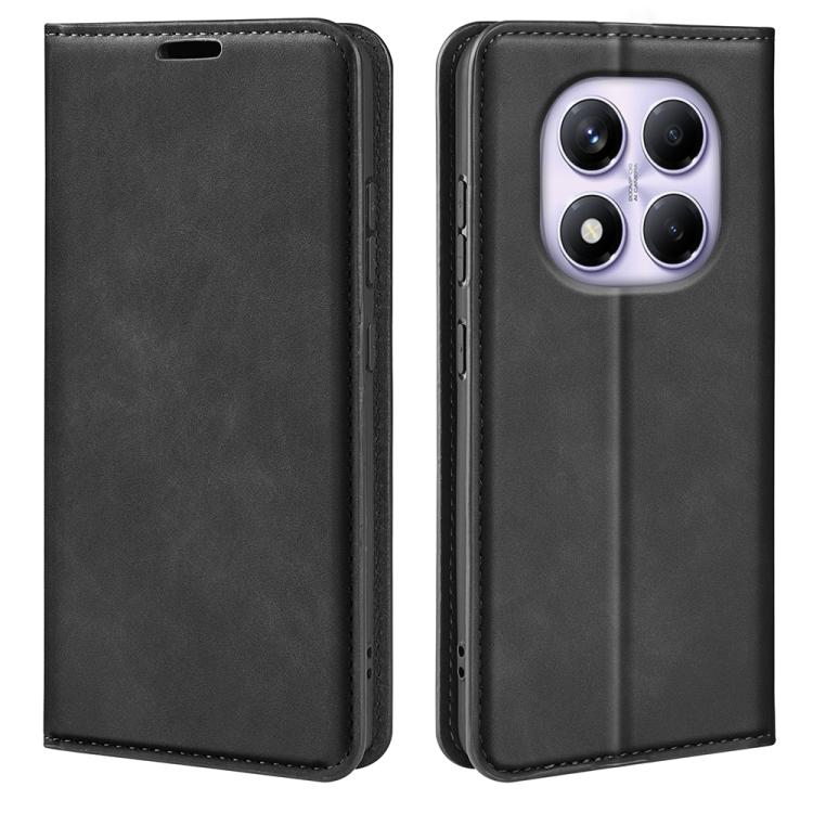 MAGNETIC Csuklós burkolat a Xiaomi Redmi Note 14 Pro fekete akciós termékkép 1