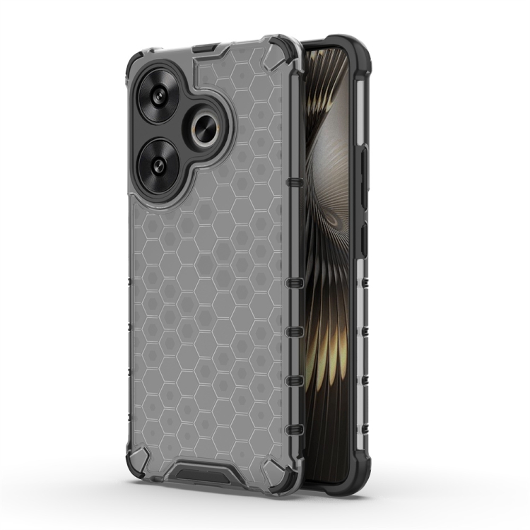 HONEYCOMB Védőburkolat Xiaomi Poco F6 fekete akciós termékkép 1