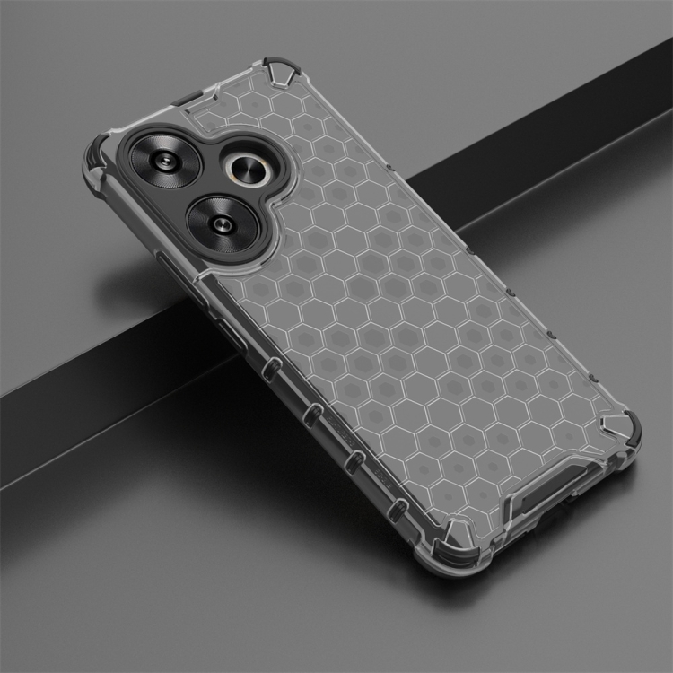 HONEYCOMB Védőburkolat Xiaomi Poco F6 fekete termék 2. képe
