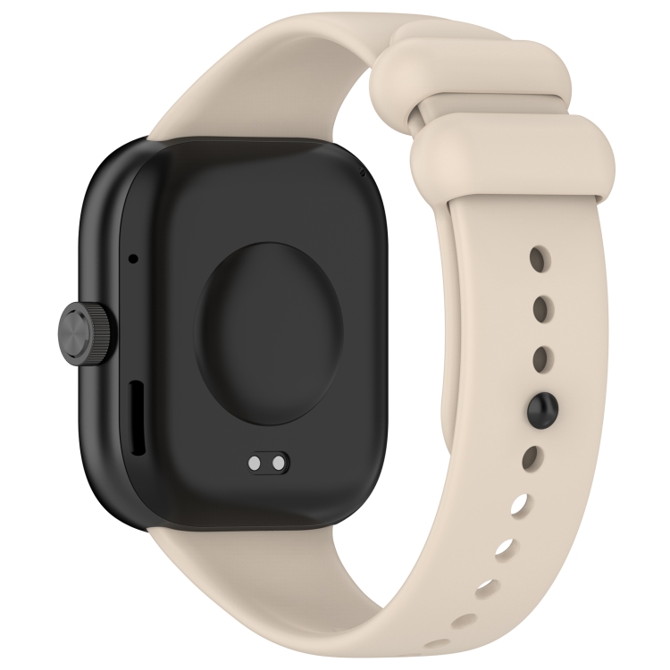 SZILIKON Cserélhető szíj Redmi Watch 4 bézs színűre termék 2. képe