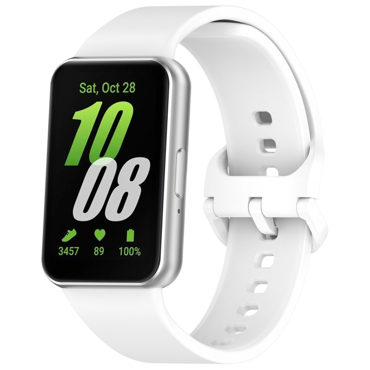SZILIKON Cserélhető pánt Samsung Galaxy Fit3 fehér akciós termékkép 1