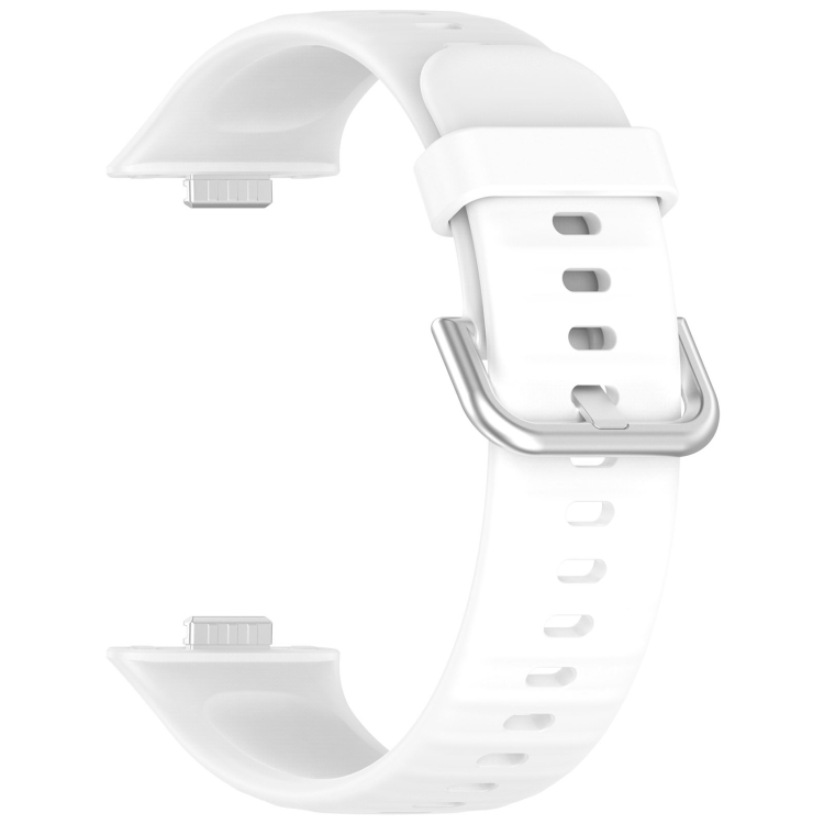 SZILIKON Cserélhető szíj Huawei óra Fit 3-hoz fehér termék 2. képe