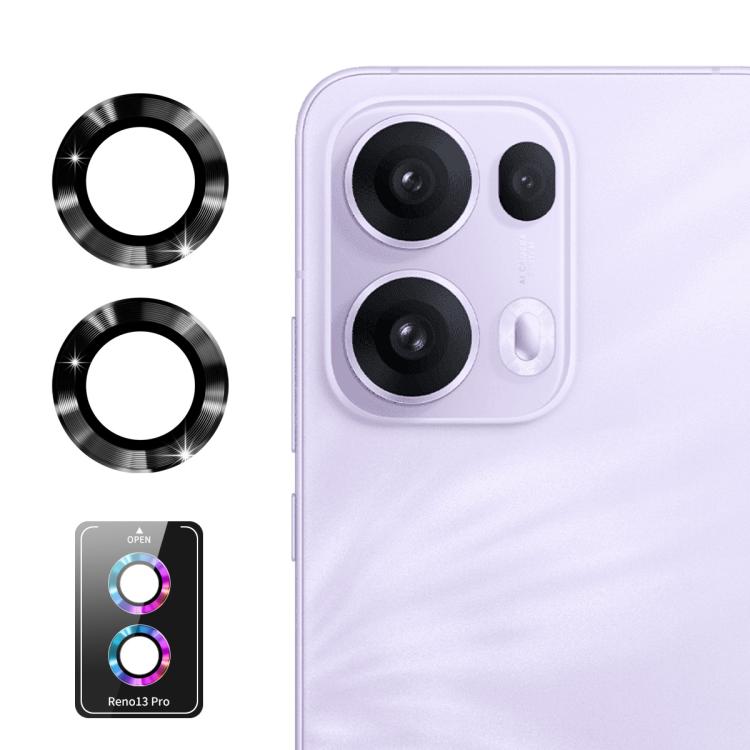 ENKAY ALU kameraüveg Oppo Reno13 Pro 5G BLACK akciós termékkép 1