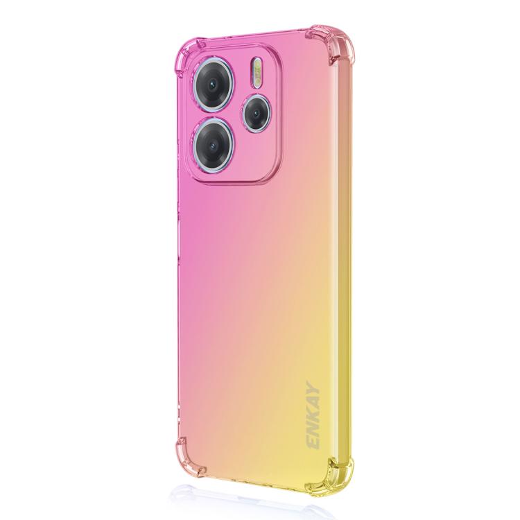 ENKAY GRADIENT Védőburkolat a Xiaomi Redmi Note 14 PINK YELLOW akciós termékkép 1