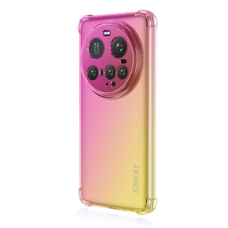 ENKAY GRADIENT Védőburkolat Xiaomi 15 Ultra PINK GOLD akciós termékkép 1
