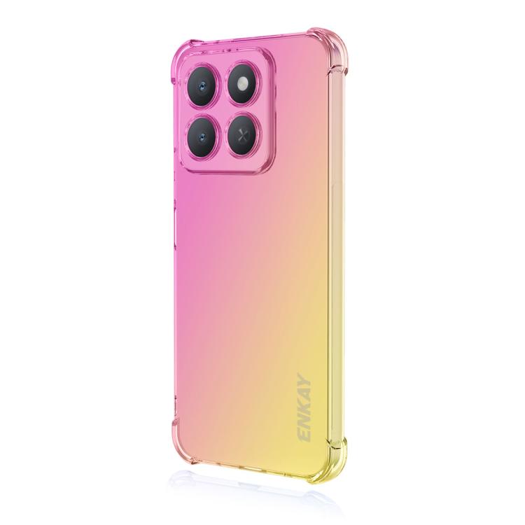 ENKAY GRADIENT Védőburkolat a Honor X8c PINK GOLD akciós termékkép 1