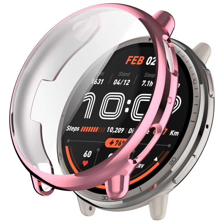 TPU FULL COVER Huzat Amazfit Active 2 rózsaszín akciós termékkép 1