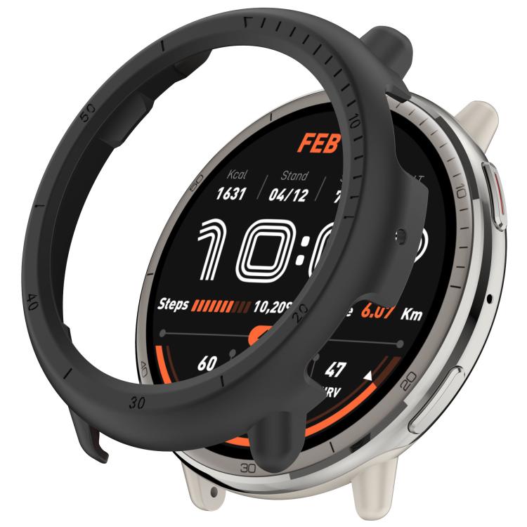 PC HALF BURKOLAT Műanyag borítás Amazfit Aktív 2 fekete akciós termékkép 1