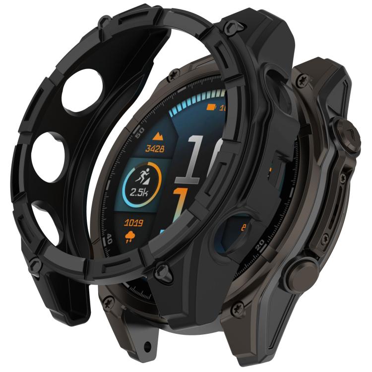 TPU TELJES BURKOLAT A Garmin Tactix 8 Solar 51mm fekete borítása akciós termékkép 1