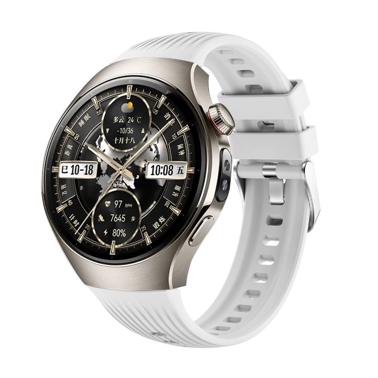 STRIPS Cserélhető szíj Huawei Watch 5 46mm fehér készülékhez akciós termékkép 1