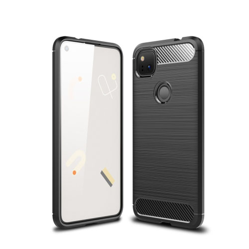 FLEXI TPU fedél Google Pixel 4A fekete akciós termékkép 1