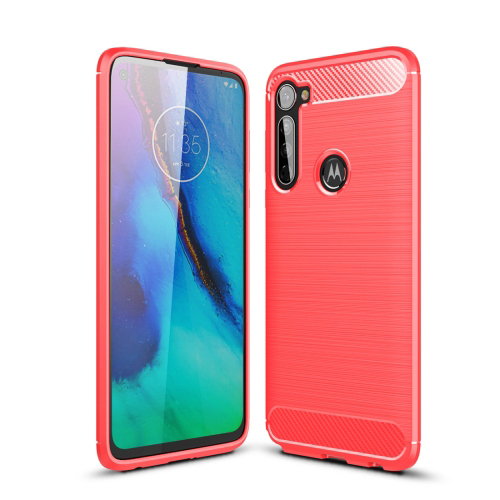 FLEXI TPU burkolat Motorola Moto G Stylus piros akciós termékkép 1