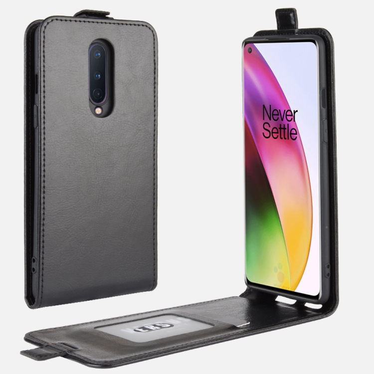 Fekete flip tok One Plus 8-hoz termék 2. képe