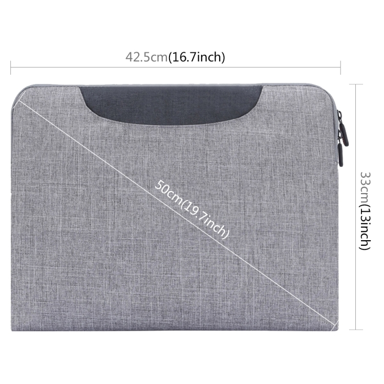 HAWEEL laptoptáska akár 15,6&quot;-os szürke átlóval termék 2. képe