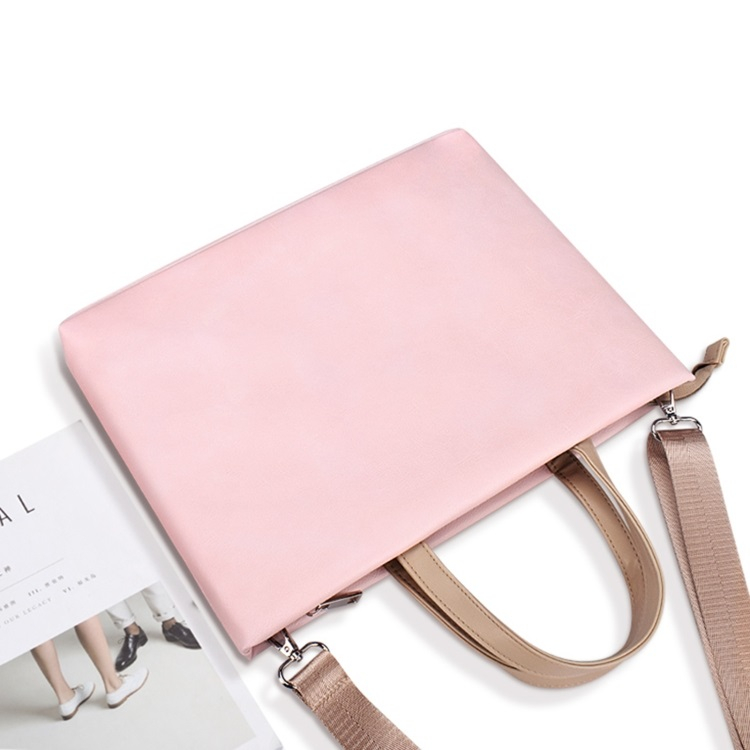 CHIC Elegáns laptoptáska akár 13,3&quot;-os rózsaszín átlóval termék 2. képe