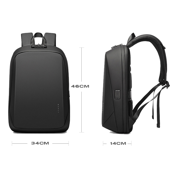 BANGE BG-7251 Hátizsák laptoptartó rekesszel 15.6" szürke termék 2. képe