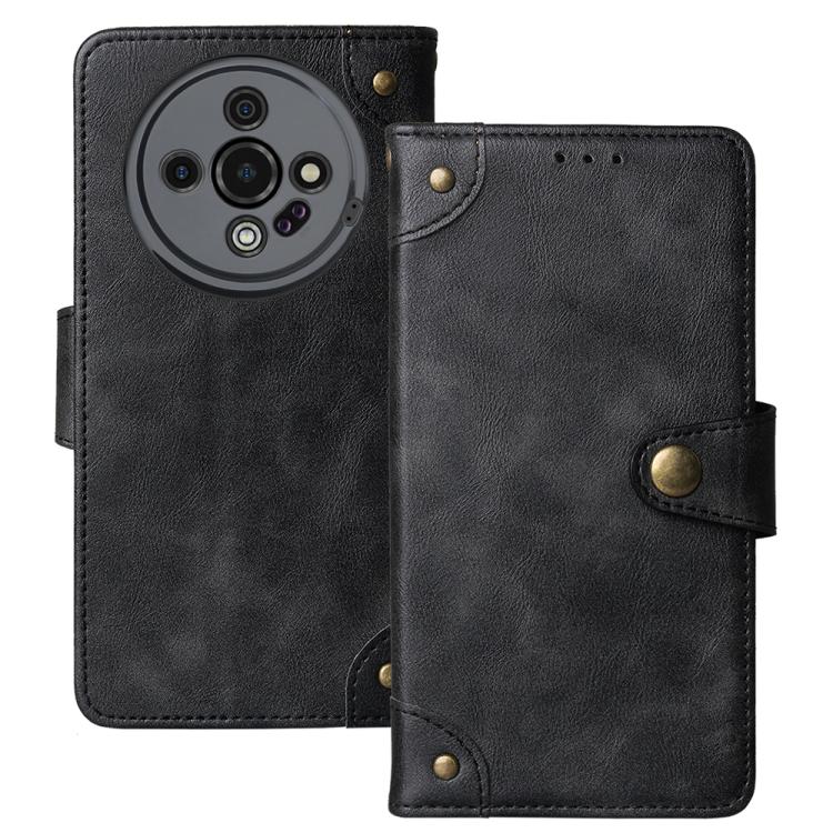 VINTAGE Pénztárca tok Ulefone Armor X31 Pro 5G fekete akciós termékkép 1