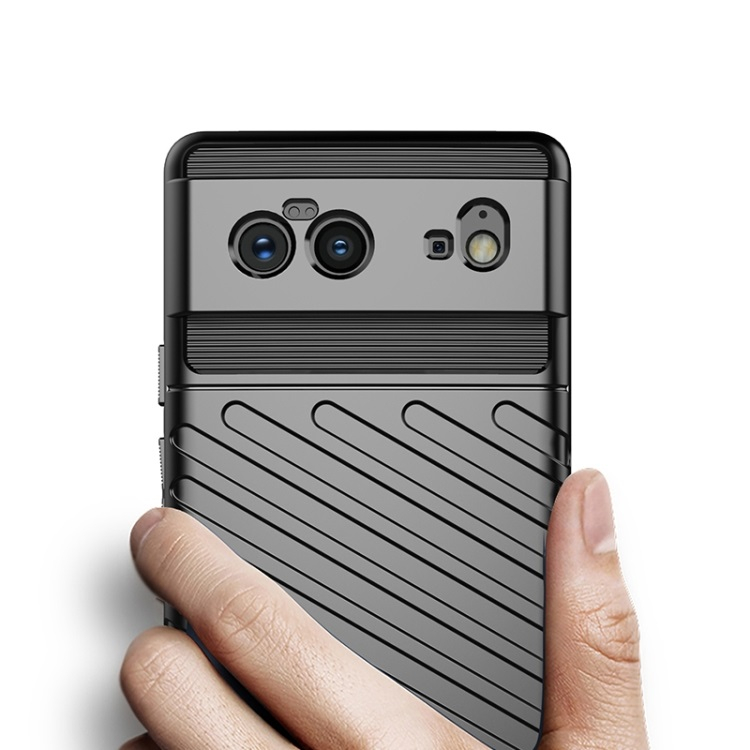 THUNDER Védőburkolat Google Pixel 6 fekete termék 2. képe