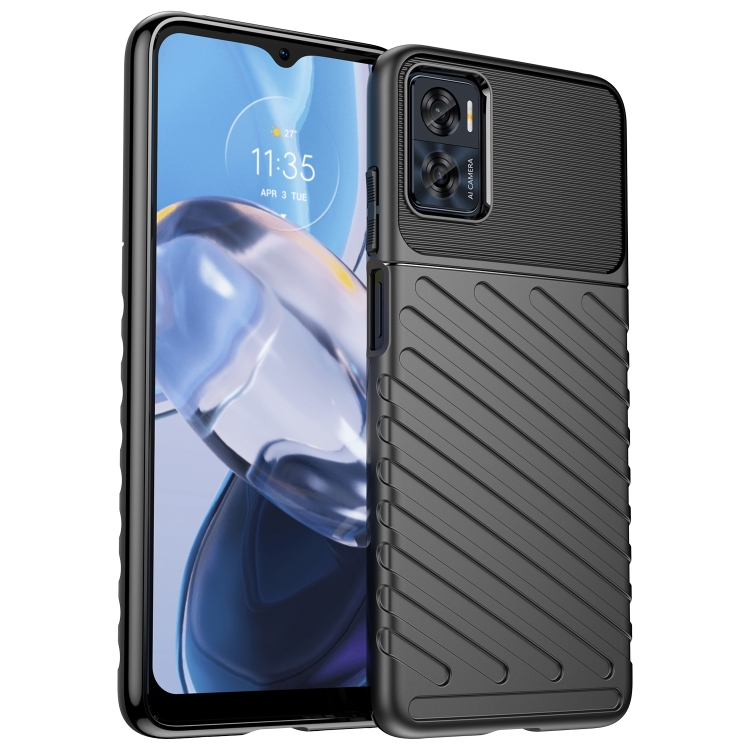 THUNDER Motorola Moto E22 védőburkolat fekete akciós termékkép 1