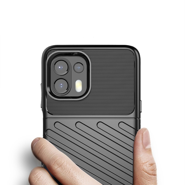 THUNDER Védőburkolat Motorola Edge 20 Lite fekete termék 2. képe