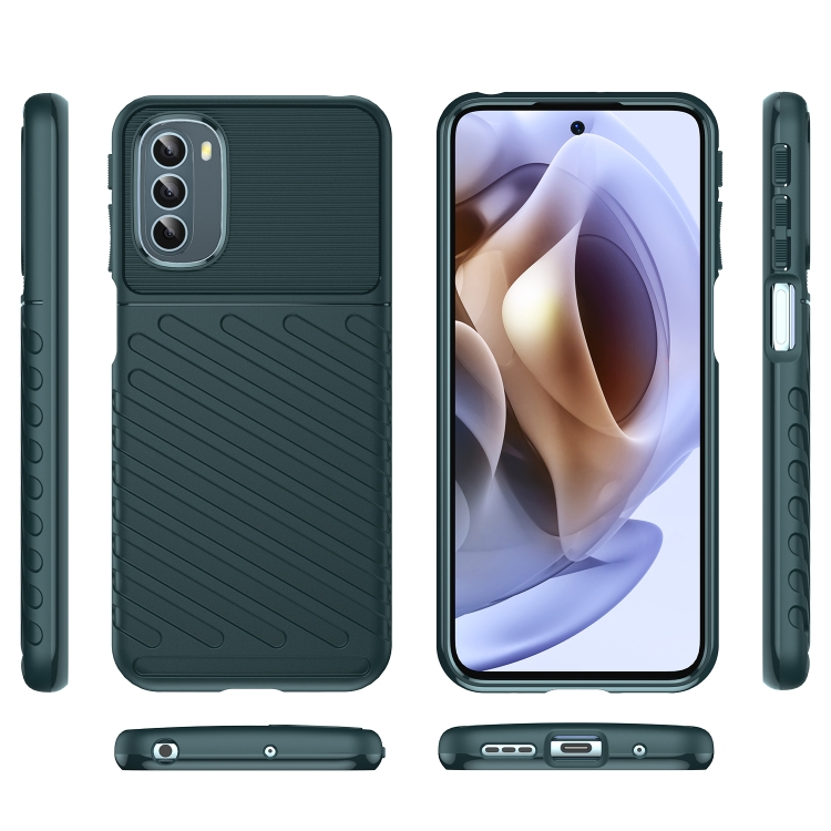 THUNDER Védőburkolat Motorola Moto G31 / G41 zöld termék 2. képe