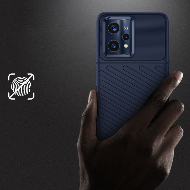 THUNDER Védőburkolat Realme 9 Pro + / Realme 9 kék termék 2. képe