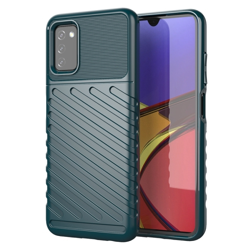 THUNDER Védőburkolat Samsung Galaxy A03s zöld akciós termékkép 1