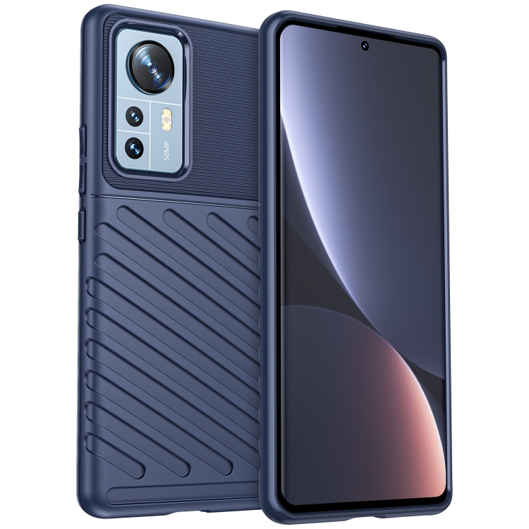 THUNDER Védőburkolat Xiaomi 12 Pro kék akciós termékkép 1