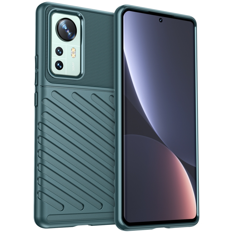 THUNDER Védőburkolat Xiaomi 12 Pro zöld akciós termékkép 1