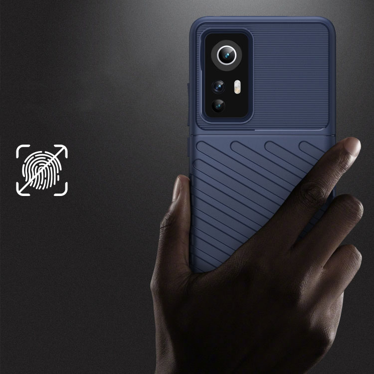 THUNDER Védőburkolat Xiaomi 12 / Xiaomi 12X kék termék 2. képe