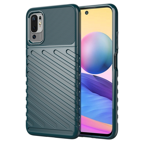 THUNDER Védőburkolat Xiaomi Redmi Note 10 5G / Poco M3 Pro zöld akciós termékkép 1
