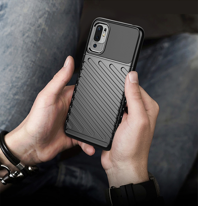 THUNDER Védőburkolat Xiaomi Redmi Note 10 5G / Poco M3 Pro zöld termék 2. képe