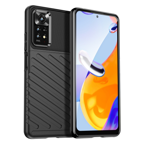THUNDER Védőburkolat Xiaomi Redmi Note 11 Pro 5G / Note 11 Pro fekete akciós termékkép 1