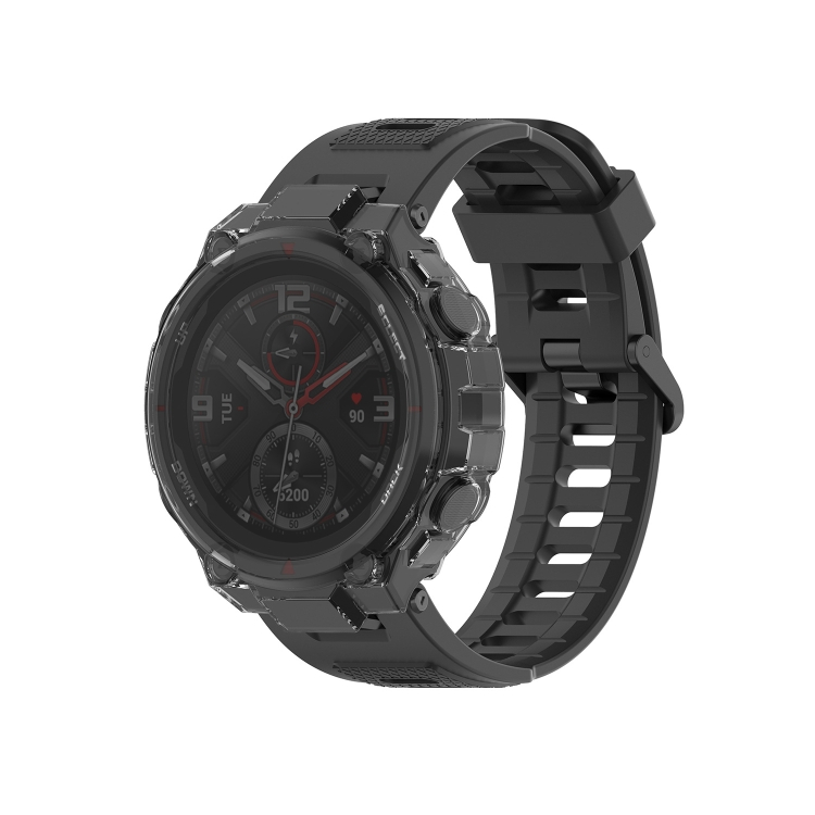 TPU védőtok Amazfit T-Rex fekete akciós termékkép 1