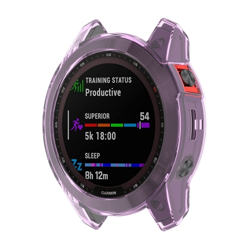 TPU védőburkolat Garmin Fenix 7 lila akciós termékkép 1