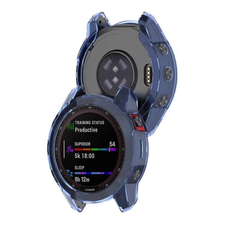 TPU védőtok Garmin Fenix 7X kék termék 2. képe