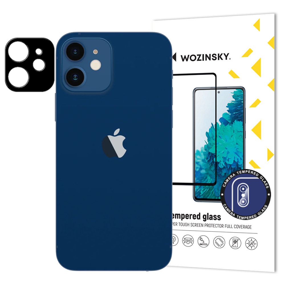 Edzett üveg Apple iPhone 12 mini kamerához akciós termékkép 1