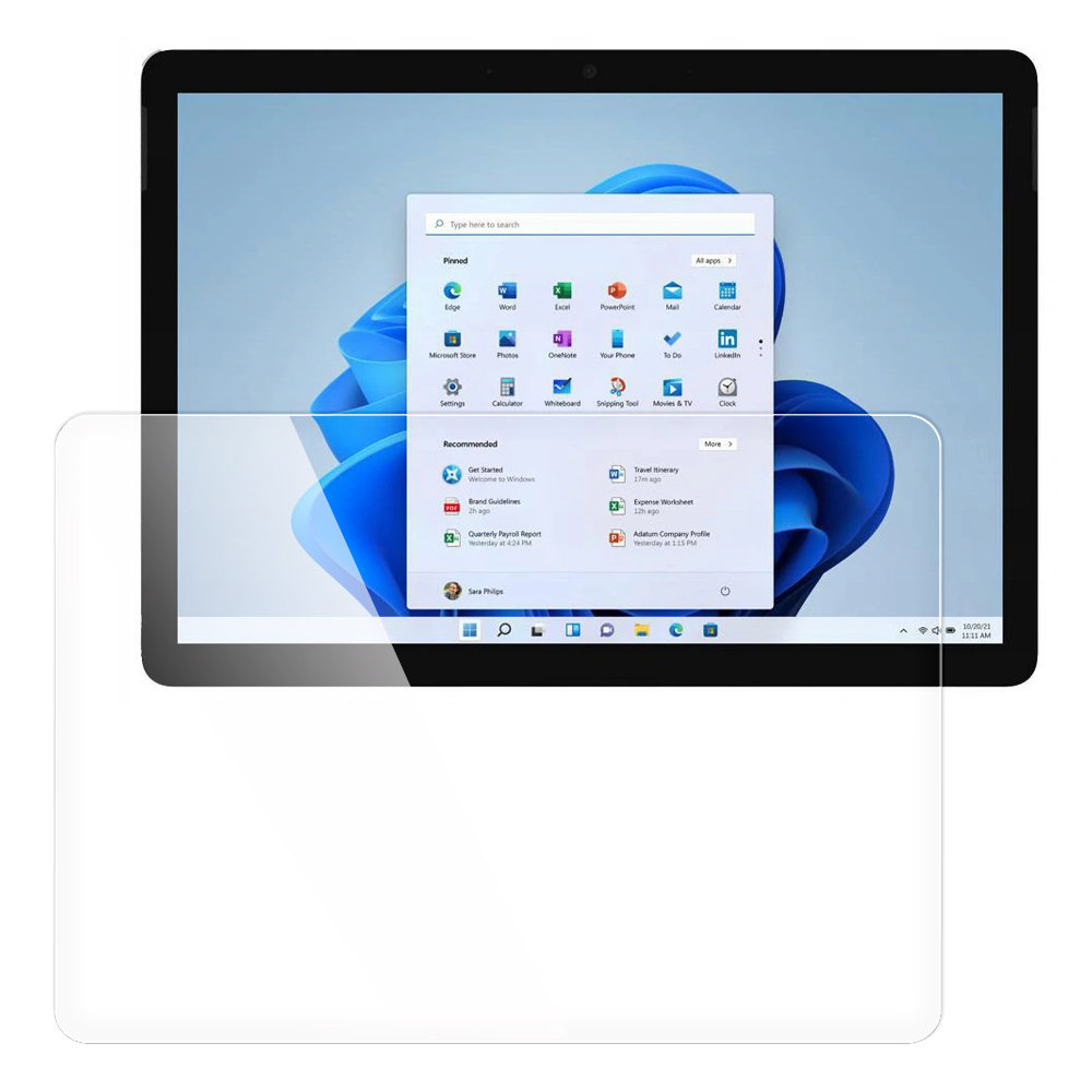 Edzett üveg Microsoft Surface Go 4 / 3 / 2 / 1 akciós termékkép 1