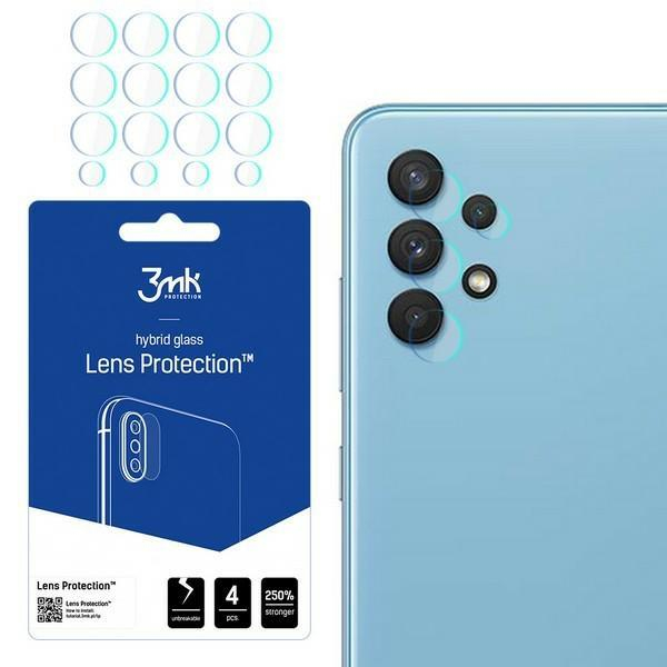 4x Edzett üveg Samsung Galaxy A32 kamerához akciós termékkép 1