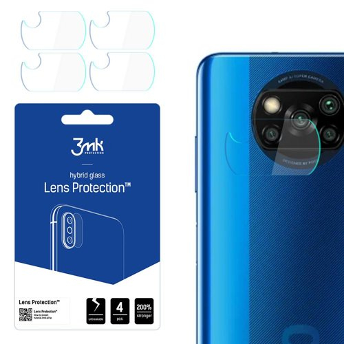 4x Edzett üveg Xiaomi Poco X3 NFC / X3 Pro kamerához akciós termékkép 1