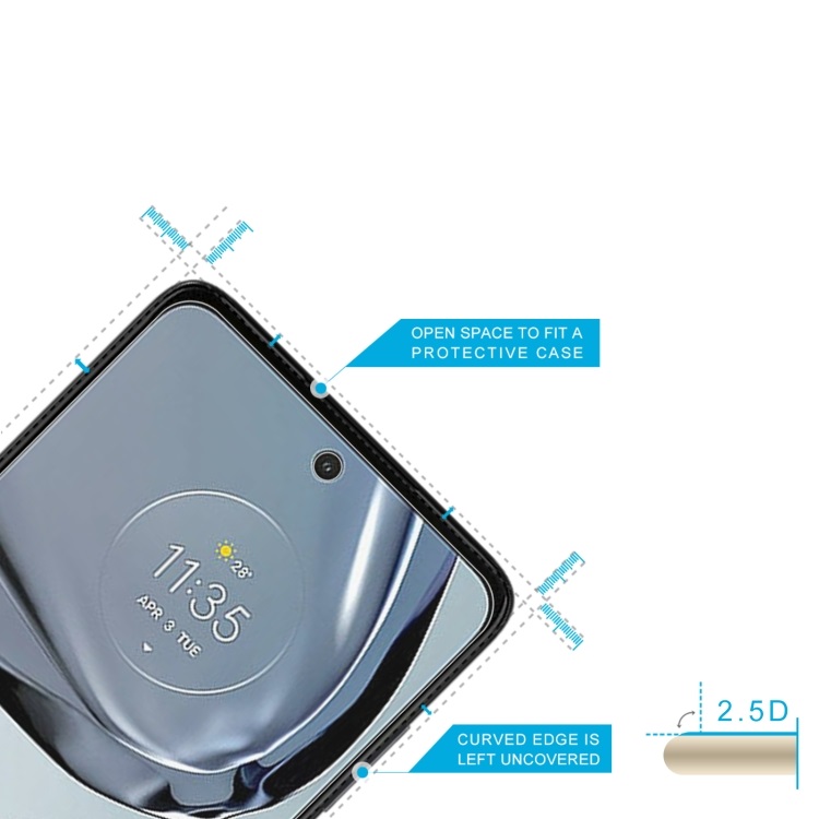 Edzett üveg Motorola Moto G32-hez termék 2. képe